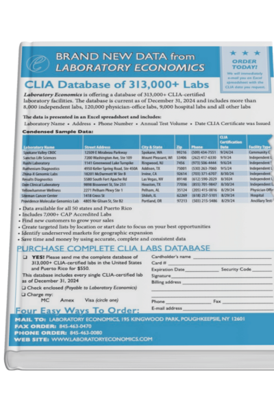 CLIA Database Cover