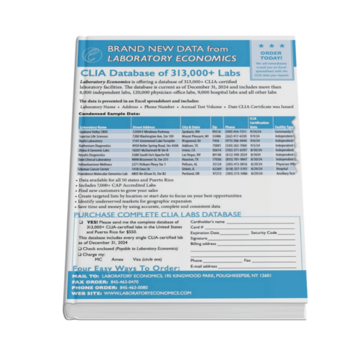 CLIA Database Cover